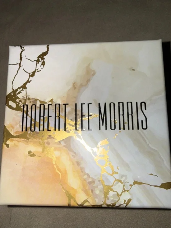 NIB Robert Lee Morris Two-Tone Hoop Earrings - Picture 10 of 10